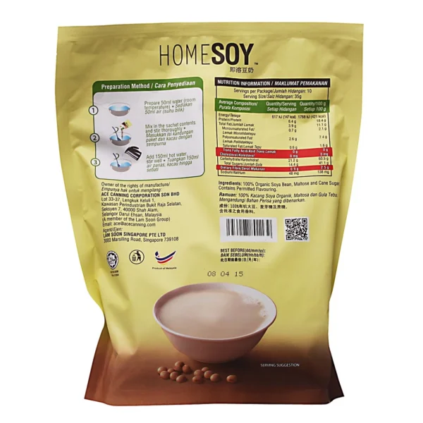 Homesoy tant Breakfast Soy