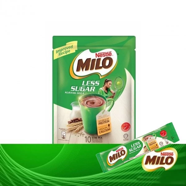 Nestle Milo 3 in 1 Less Sweet