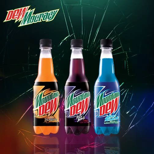 Mountain Dew Pitch Black 400ml