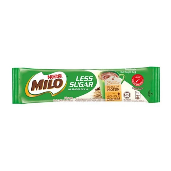 Nestle Milo 3 in 1 Less Sweet