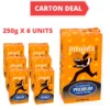 Carton Deal  Monjava Coffee Ground Brick Pack Costalumbian 250g x 6 Units