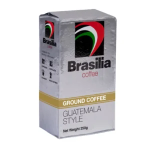 Brasilia Coffee Ground Brick Pack Guatemala 250g  100  Arabica Coffee Powder