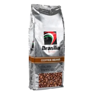 Brasilia Coffee Beans Italian Espresso 1kg  Roasted Whole Arabica Coffee Beans