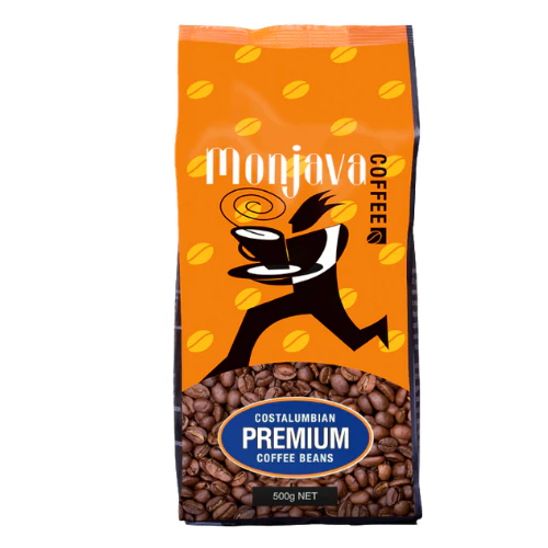 Monjava Coffee Beans Costalumbian 500g   100  Arabica Whole Coffee Beans