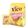 sg-11134201-22110-8co25oly7dkv18.webp Vico 3 in 1 Less Sweet Chocolate Malt Drink 35gm 12 s