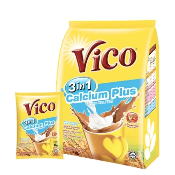 Vico 3 In 1 Calcium Plus Chocolate Malt Drink