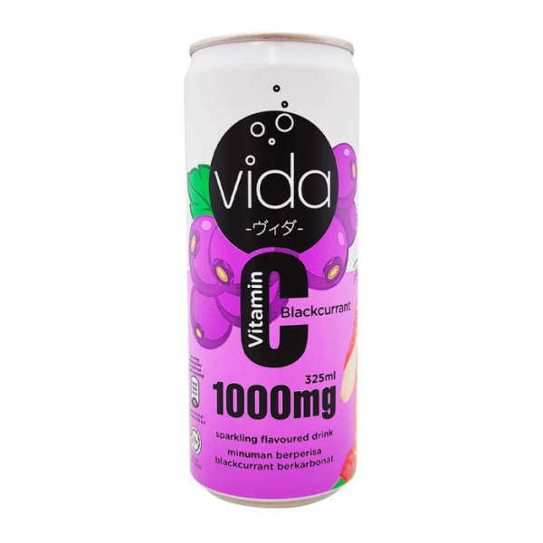Vida Vitamin C Blackcurrant 325ml